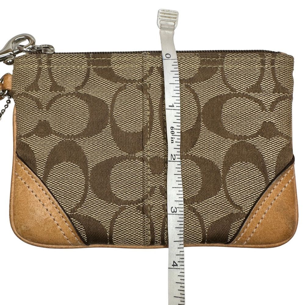 Coach Wristlet Brown Logo - Picture 8 of 11